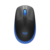 Logitech M190 Miš, Bežična RF, Optički, 1000 DPI, Crno-plavi