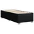 Vidaxl Box spring postelja z vzmetnico črna 80x200 cm blago
