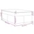 Vidaxl Box spring postelja z vzmetnico moder 120x200 cm blago