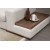 Atelier del Sofa Ugaona garnitura Loop 18 89x29x40cm Bela
