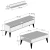 Hanah Home Set TV Komoda i klub sto Beli