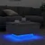 Stolić za kavu s LED svjetlima siva boja hrasta 55x55x31 cm