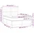 Vidaxl Box spring postelja z vzmetnico temno rjav 140x190 cm blago