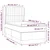 Vidaxl Box spring postelja z vzmetnico krem 80x200 cm blago