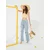 Sinsay - LADIES` JEANS TROUSERS - plava