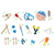 ECO TOYS Muzički set 16 instrumenata + torba (MK0700401)