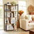 Songmics Knjigarna 5 polic 30x74x150 cm rjava
