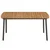 Vidaxl Vrtna miza 150x90x72 cm trden akacijev les