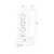 Razdelnik sa prekidačem LINEA PRO 3x230V+3xUSB-A + 1xUSB-C SCHUKO 1,5 m crna