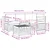 Set vanjskih sofa s jastukom 5 pcs Prirodna i krem
