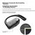 Newmine Bluetooth slušalice Q11, Crne