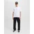 JACK & JONES Majica JJESOHO črna/bela