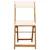 Vanjske bistro stolice 8 pcs Krem bijela 40 x 53 x 80 cm
