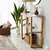 Hanah Home Komoda Trapezoid 85x85x31cm Hrast