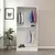 Hanah Home Ormar Kale Glass Black - 210