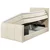 MID.YOU POSTELJA BOXSPRING 120 cm x 200 cm , tekstil, leseni material krem barve