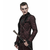 Moški plašč DEVIL FASHION - Dream Snatcher Gothic Patterned Swallowtail - CT19102