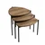 Hanah Home Set klub stolova, 3 komada Lenny Orah