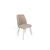 Hanah Home Set 2 trpezarijske stolice Krem-Beli