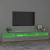TV ormarić s LED svjetlima boja hrasta sonome 240x35x40 cm