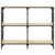 Konzolni stol boja hrasta 100 x 28 x 80,5 cm konstruirano drvo