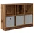 Kreveta s ladicama Staro drvo 88,5 x 27,5 x 63,5 cm