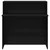 Recepcijski stol crni 100x50x103,5 cm izrađeno drvo