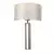 Endon 95449 - Zidna lampa 1xE27/10W/230V bež/mat hrom