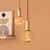 Osram - napajni kabl PENDULUM ROUND 1xE27/15W/230V zlatni