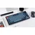 Keychron V1 Max brezžična mehanska tipkovnica, Gateron Jupiter rjava stikala, RGB, SLO, črna (V1M-D3-UK)