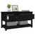 Stolić za kavu crni 102x49x55 cm od masivne borovine