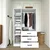 Hanah Home Garderober Easy 1600-52, 90x174.8x47 cm, Beli