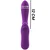 Intense Harry Vibrator Flexible with Purple Tongue Purple