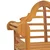 Vrtne stolice 2 kom 91 x 62 x 94 cm od masivne tikovine
