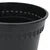 Saksije za biljke 24 pcs Crna O 15 x 12 cm Plastika
