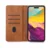 Sleek preklopna torbica iPhone 17 - rjava