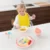 Babymoov Set za hranjenje beba Yummy, 7 delova, Koralni