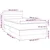 Vidaxl Box spring postelja z vzmetnico temno rjava 100x200 cm blago
