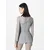 Oval Square Bluza Sassy, siva