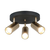 Opviq Luster Oktano-52-23, O6, 12cm, IP20 Zlatno-crne boje