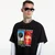 Majice PLEASURES Somewhere T-Shirt Black L