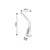 RABALUX Stona lampa lionel bela