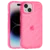 Aurora Wave maska za iPhone 15 - crvena