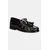 TOMMY HILFIGER Mokasini TH Monogram Tassel  temno rjava