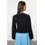 Trendyol Milla ženska bluza TWOAW25BZ00021, crna