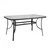 Homestar Miza DUBLIN 150x90x70 cm, temno rjava