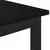 klupa Crni hrast 80 x 35 x 45 cm Konstruirano drvo