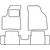 Textile car mats Daewoo Tacuma 2000-2004