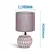 Aigostar - Stona lampa 1xE14/40W/230V ljubičasta