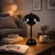 Opviq Stona lampa, Crna